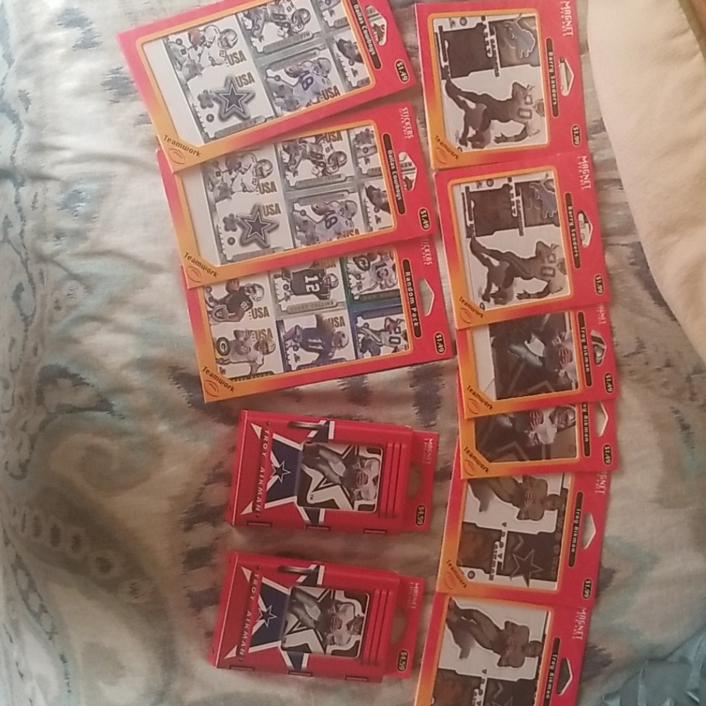 NFL Cowboys magnets